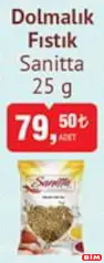 SANİTTA DOLMALIK FISTIK 25 G